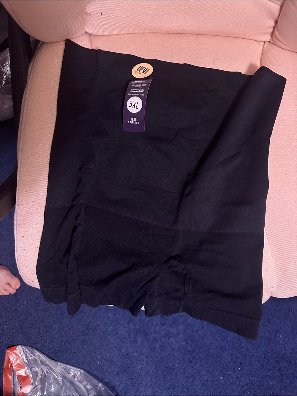 Black Shapewear Shorts Shapermint- Empetua- 3XL